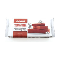 Pastă de modelaj cu uscare la aer DARWI 500 g – teracotă