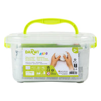 Pastă de modelaj cu uscare la aer DARWI Kids albă 4 x 1000 g