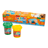 Pastă de modelat Carioca Baby Do 1+, 150 g, culori mixte