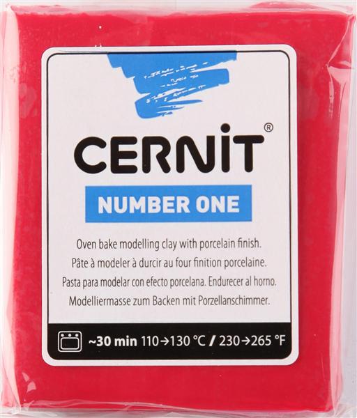 Pastă de modelat Cernit 56 g - Xmas Red