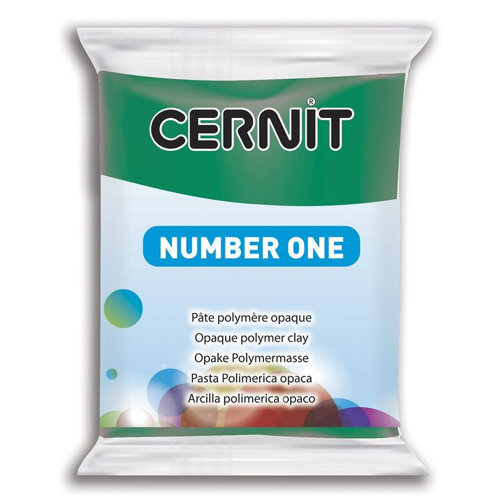 Pastă de modelat Cernit 56 g - Verde smaragd