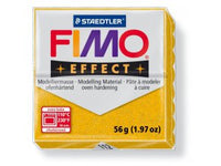 Pastă de modelat FIMO Effect - întarire termică - 56 g - Auriu lucios