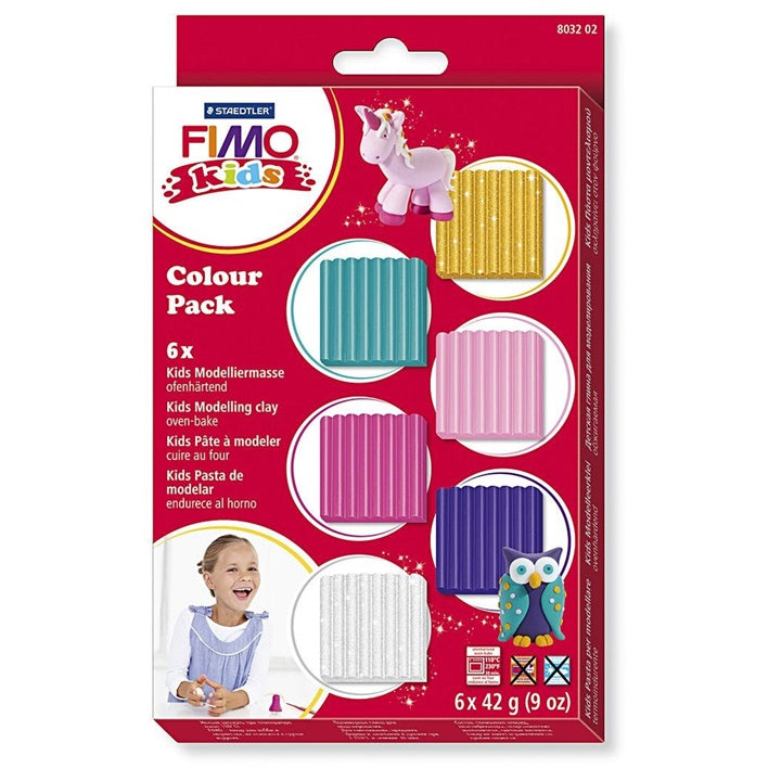 pasta de modelat pentru copii fimo 6 x 42 g ro cch78537