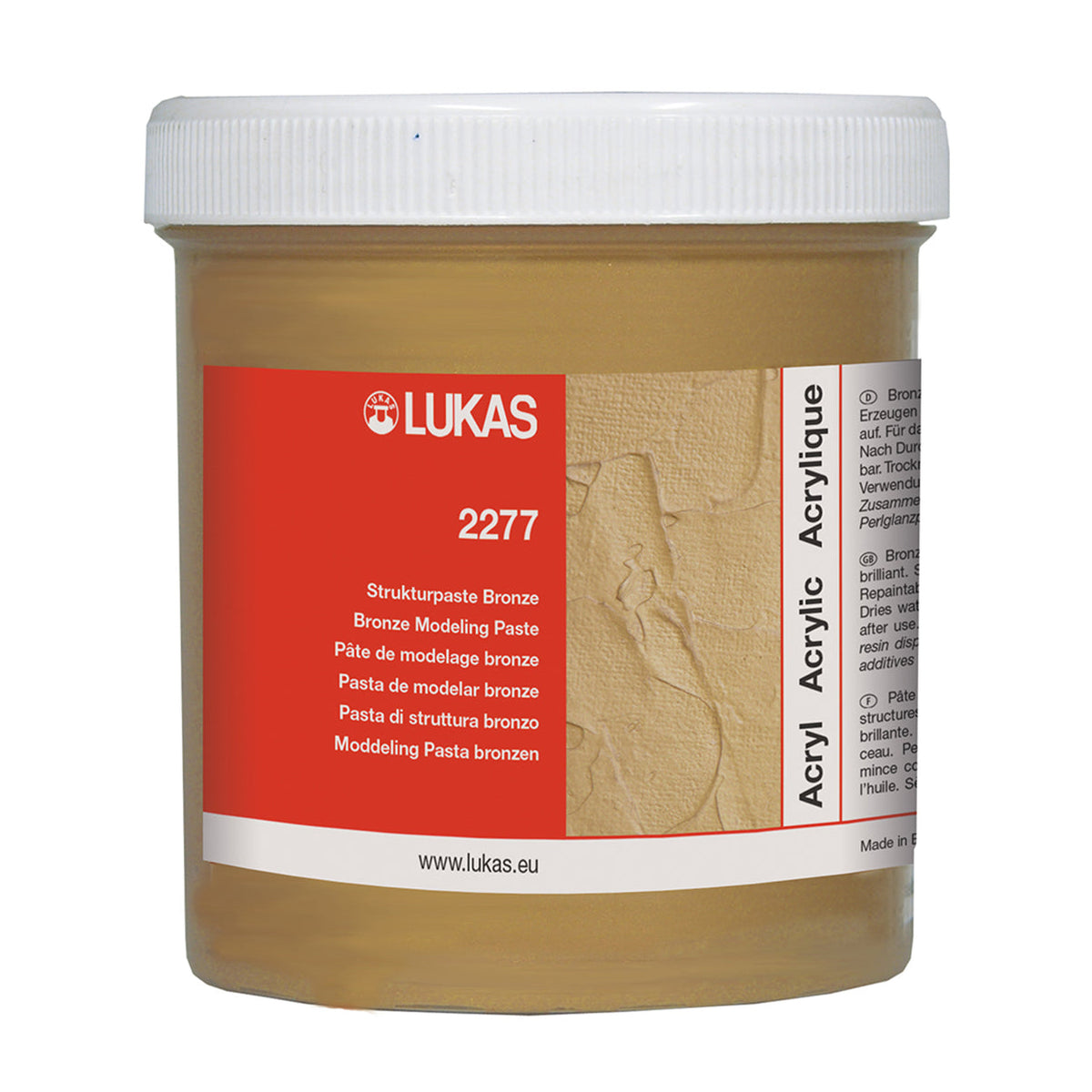 Pastă de structură LUKAS metalică 250 ml – bronz