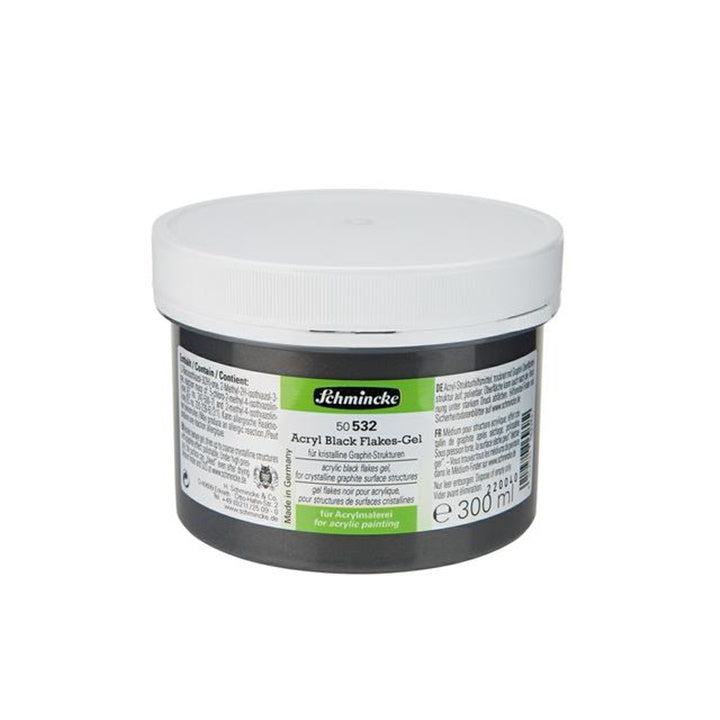pasta de structura neagra schmincke pentru acril 300 ml