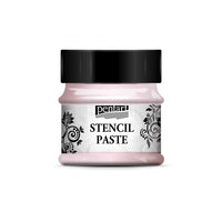 pasta perlata pentru sablon stencil paste pentart 50ml ro pnt2940