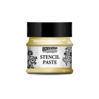 pasta perlata pentru sablon stencil paste pentart 50ml ro pnt2940
