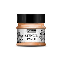 pasta perlata pentru sablon stencil paste pentart 50ml ro pnt2940