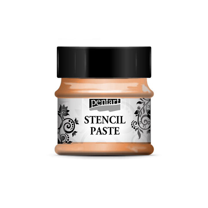 pasta perlata pentru sablon stencil paste pentart 50ml ro pnt2940