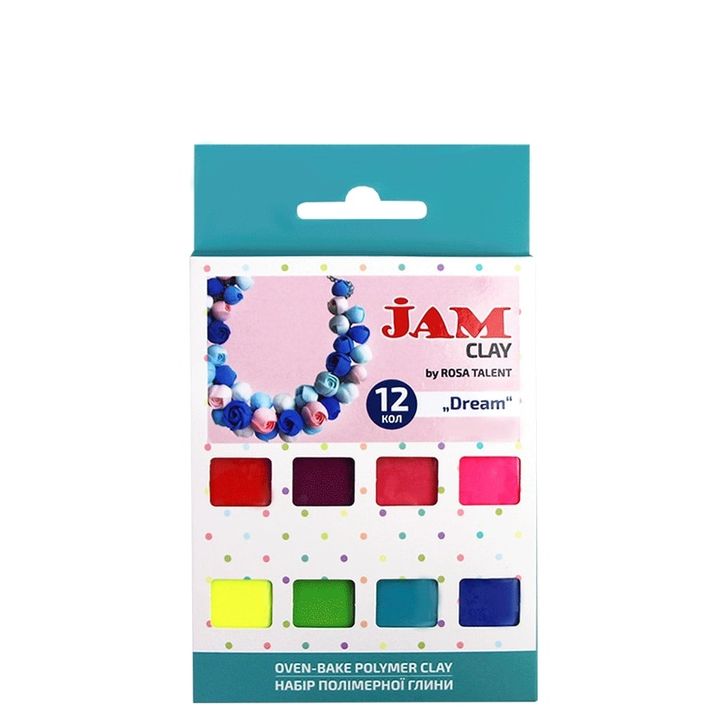 pasta polimerica rosa talent set dream 12 x 20 g