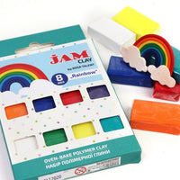 pasta polimerica rosa talent set rainbow 8 x 20 g