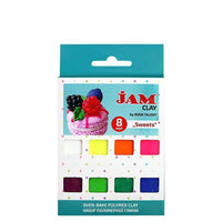 pasta polimerica rosa talent set sweets 8 x 20 g