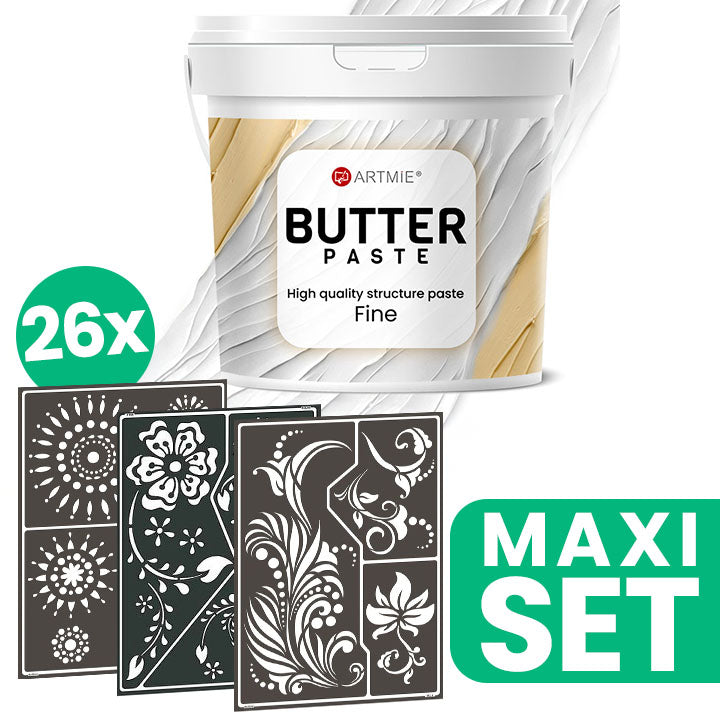 pasta relief artmie butter set de sabloane pentru pictura motiv folk art 26 buc ro wqxstenrfp