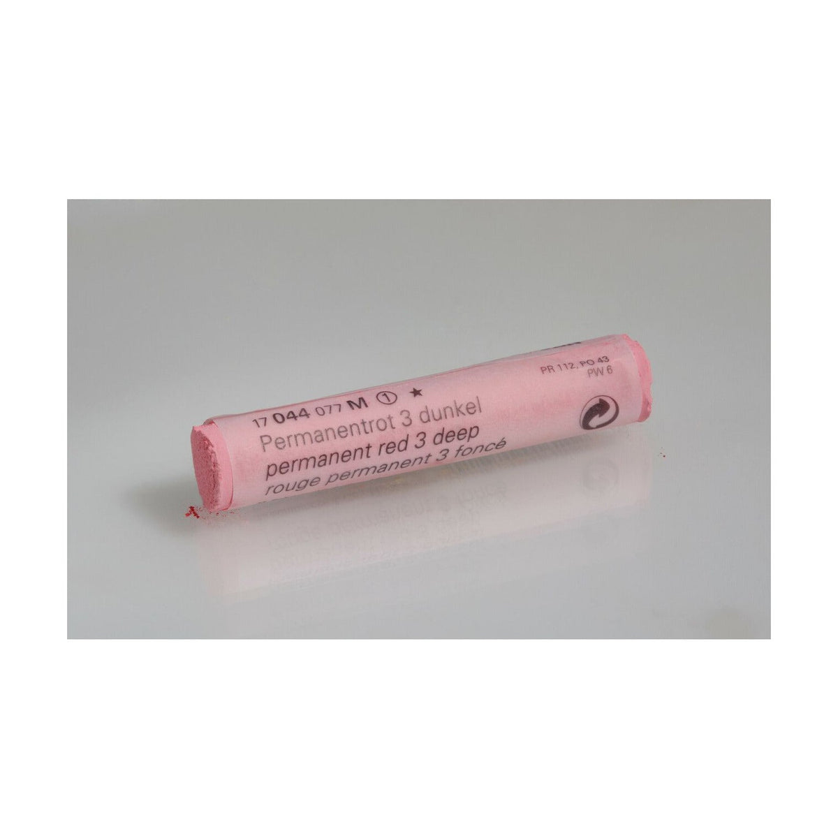Pastel uscat Schmincke FINEST EXTRA-SOFT – Seria 1 – 044 M permanent red 3 deep