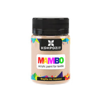 Vopsea acrilică pastel MAMBO pentru textile și piele 50ml