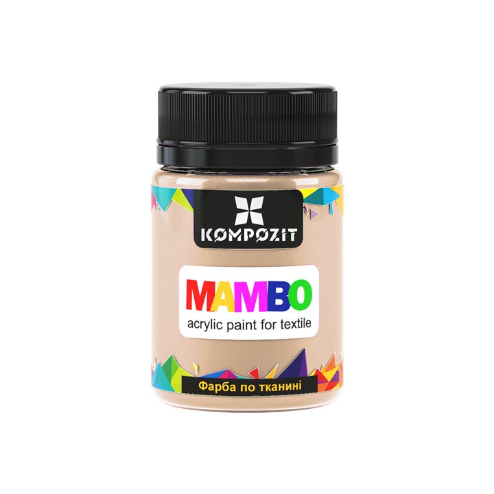 Vopsea acrilică pastel MAMBO pentru textile și piele 50ml