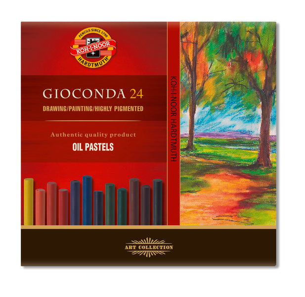 pasteluri uleioase gioconda 24 buc ro khn8354024001ks