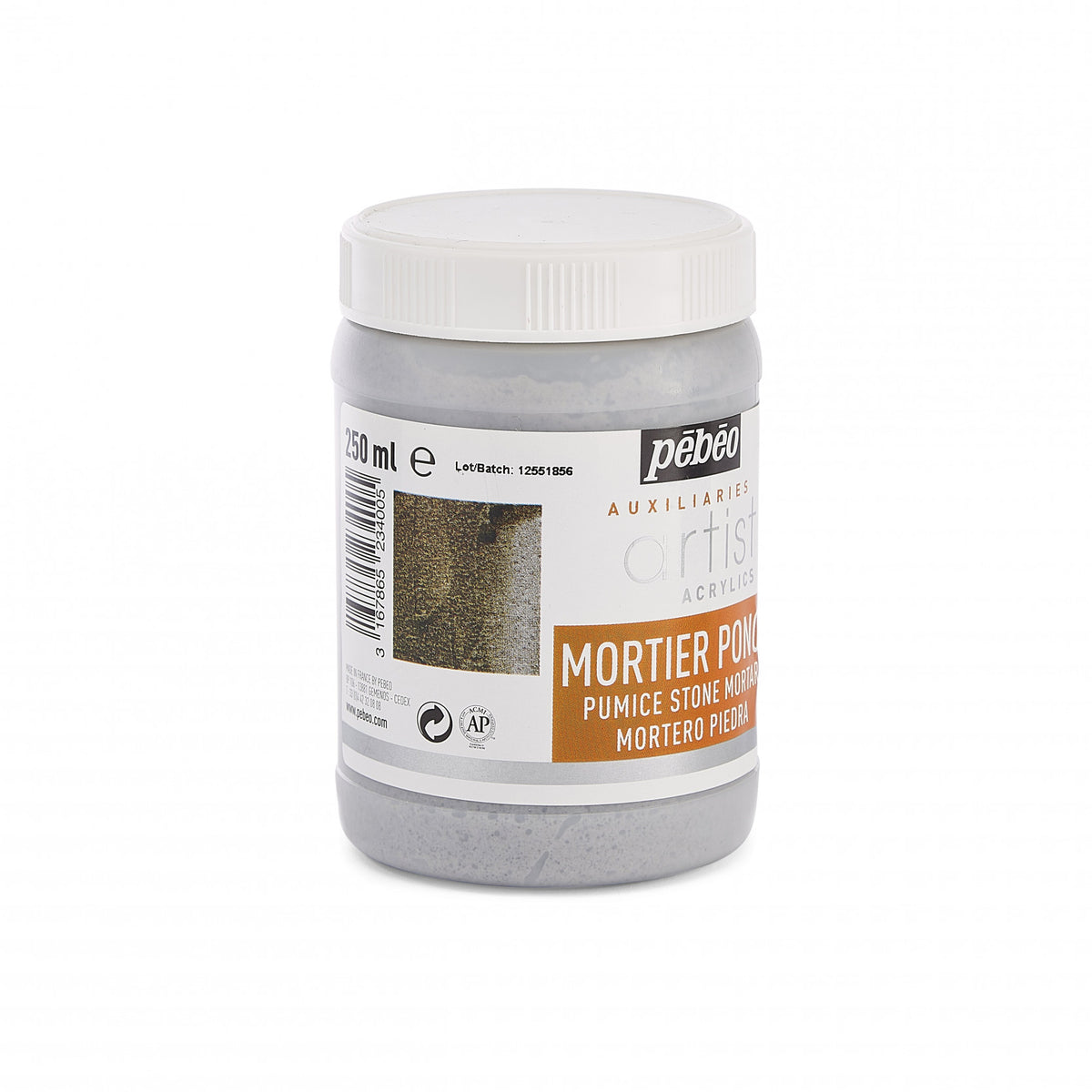 Pastă acrilică cu piatră ponce Pebeo 250 ml