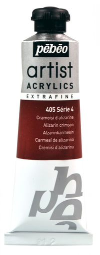 Culoare acrilică Pebeo Artist 37 ml – Alizarină crimson