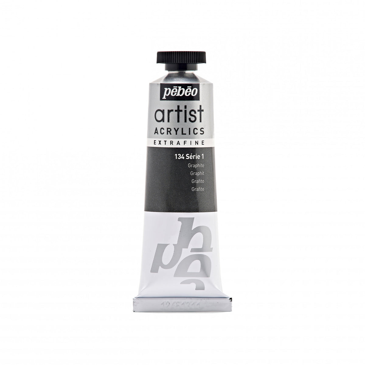 Culoare acrilică Pebeo Artist 37 ml – Grafit