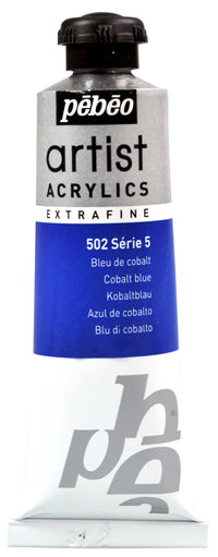 Culoare acrilică Pebeo Artist 37 ml – Albastru de cobalt veritabil