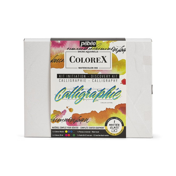 pebeo colorex set pe caligrafie 10 ks ro pbo417420