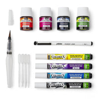 pebeo colorex set pe caligrafie 10 ks ro pbo417420