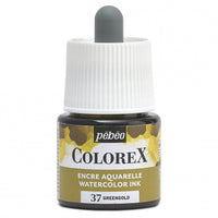 Acuarelă lichidă Pebeo Colorex 45 ml – Aur verde