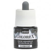 Acuarelă lichidă Pebeo Colorex 45 ml – Negru de fildeș