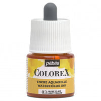 Acuarelă lichidă Pebeo Colorex 45 ml – Galben deschis