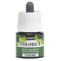 Acuarelă lichidă Pebeo Colorex 45 ml – Verde mușchi