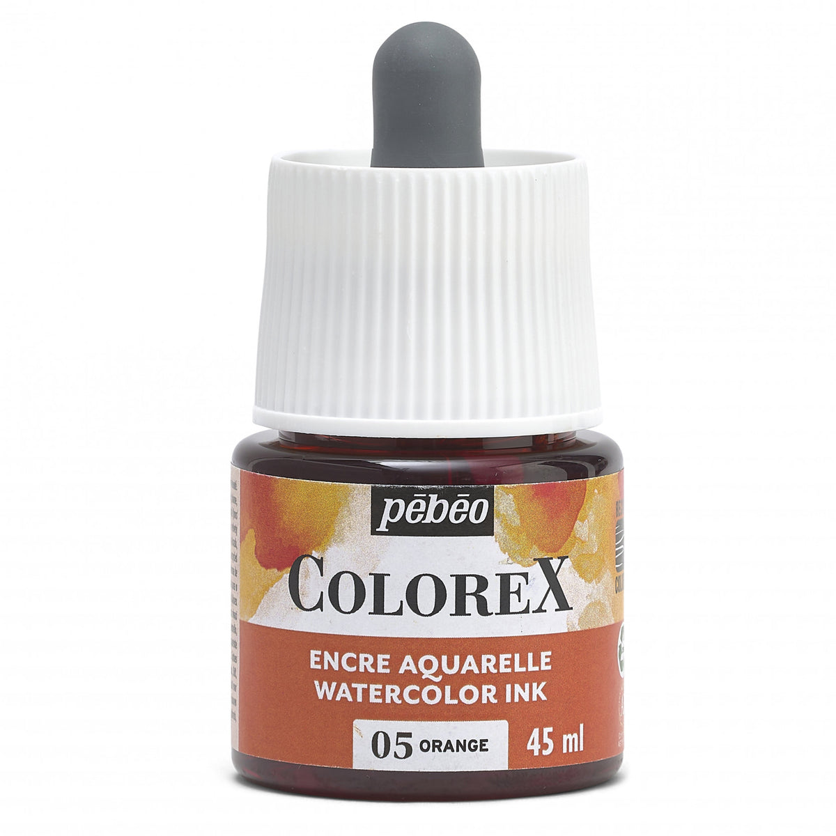 Acuarelă lichidă Pebeo Colorex 45 ml – Portocaliu