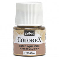Acuarelă lichidă Pebeo Colorex 45 ml – Aur pal