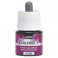 Acuarelă lichidă Pebeo Colorex 45 ml – Prună
