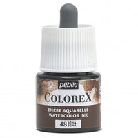 Acuarelă lichidă Pebeo Colorex 45 ml – Sepia