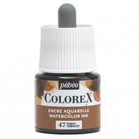 Acuarelă lichidă Pebeo Colorex 45 ml – Tutun