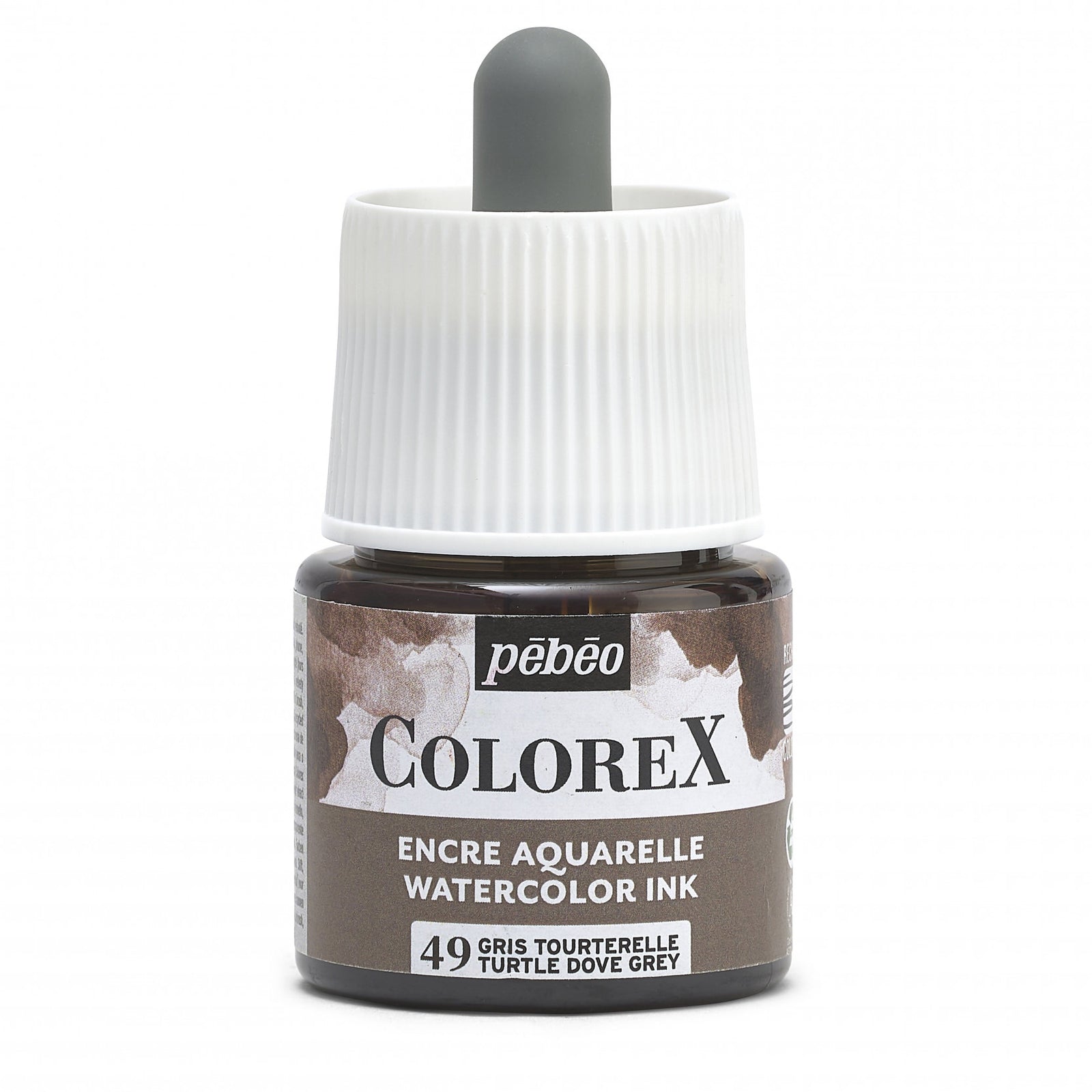 Acuarelă lichidă Pebeo Colorex 45 ml – Gri turturea