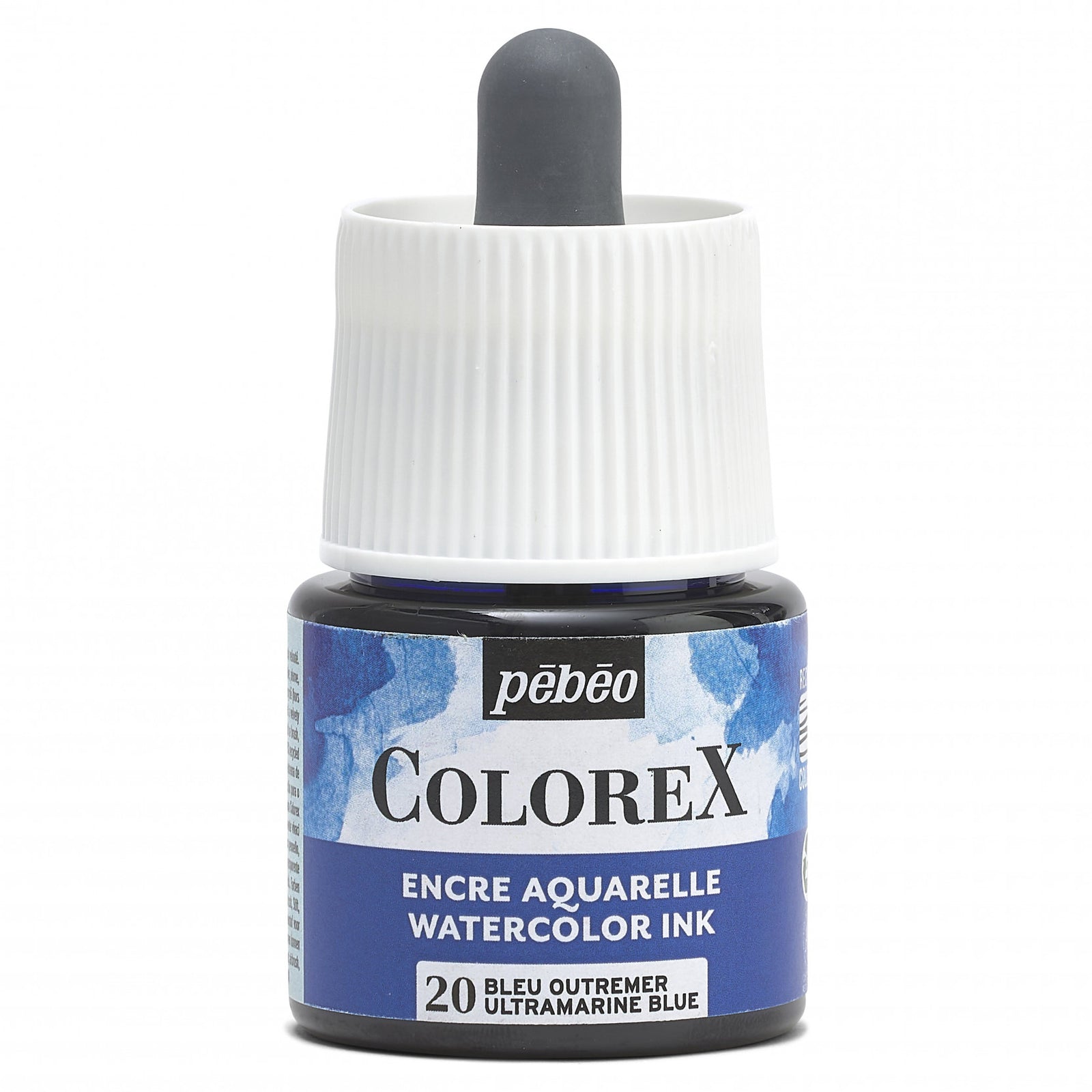 Acuarelă lichidă Pebeo Colorex 45 ml – Albastru ultramarin