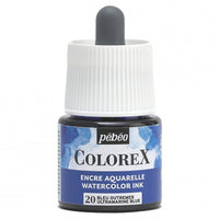 Acuarelă lichidă Pebeo Colorex 45 ml – Albastru ultramarin
