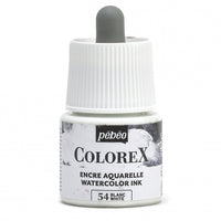 Acuarelă lichidă Pebeo Colorex 45 ml – Alb