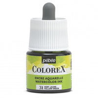 Acuarelă lichidă Pebeo Colorex 45 ml – Verde gălbui