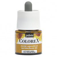 Acuarelă lichidă Pebeo Colorex 45 ml – Ocru galben
