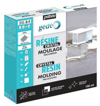 Rășină epoxidică de cristal Pebeo Gédéo Crystal Resin 150 ml transparentă