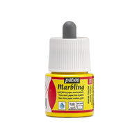 Vopsea marmorare Pebeo Marbling 45 ml – Galben lămâie