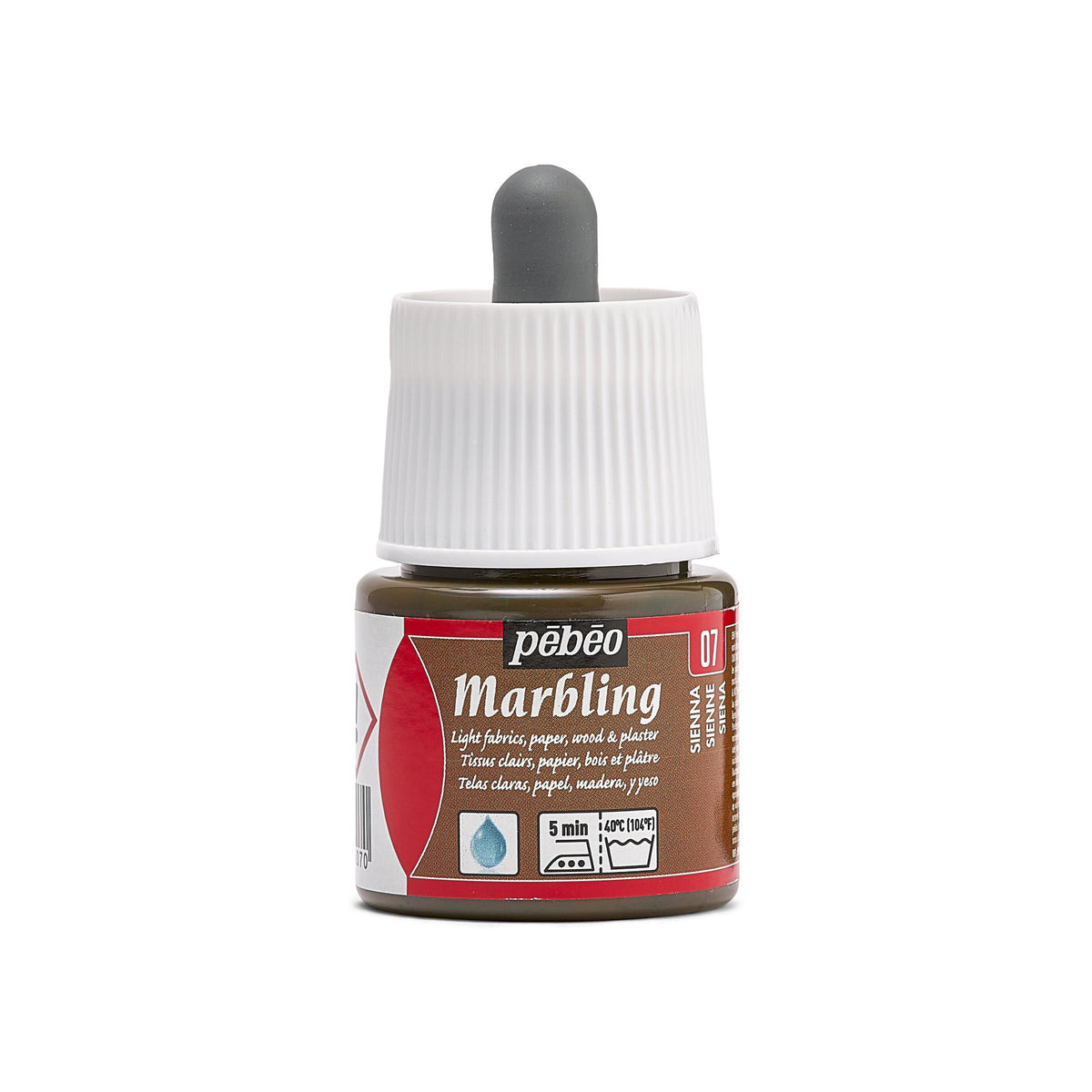 Vopsea marmorare Pebeo Marbling 45 ml – Sienna