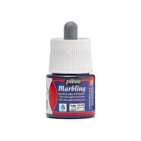 Vopsea marmorare Pebeo Marbling 45 ml – Albastru ultramarin
