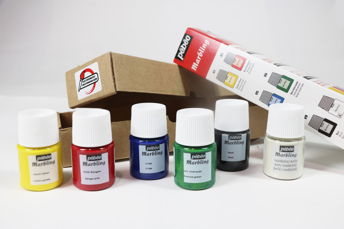 Set culori de marmorare Pebeo Marbling 6 x 20 ml