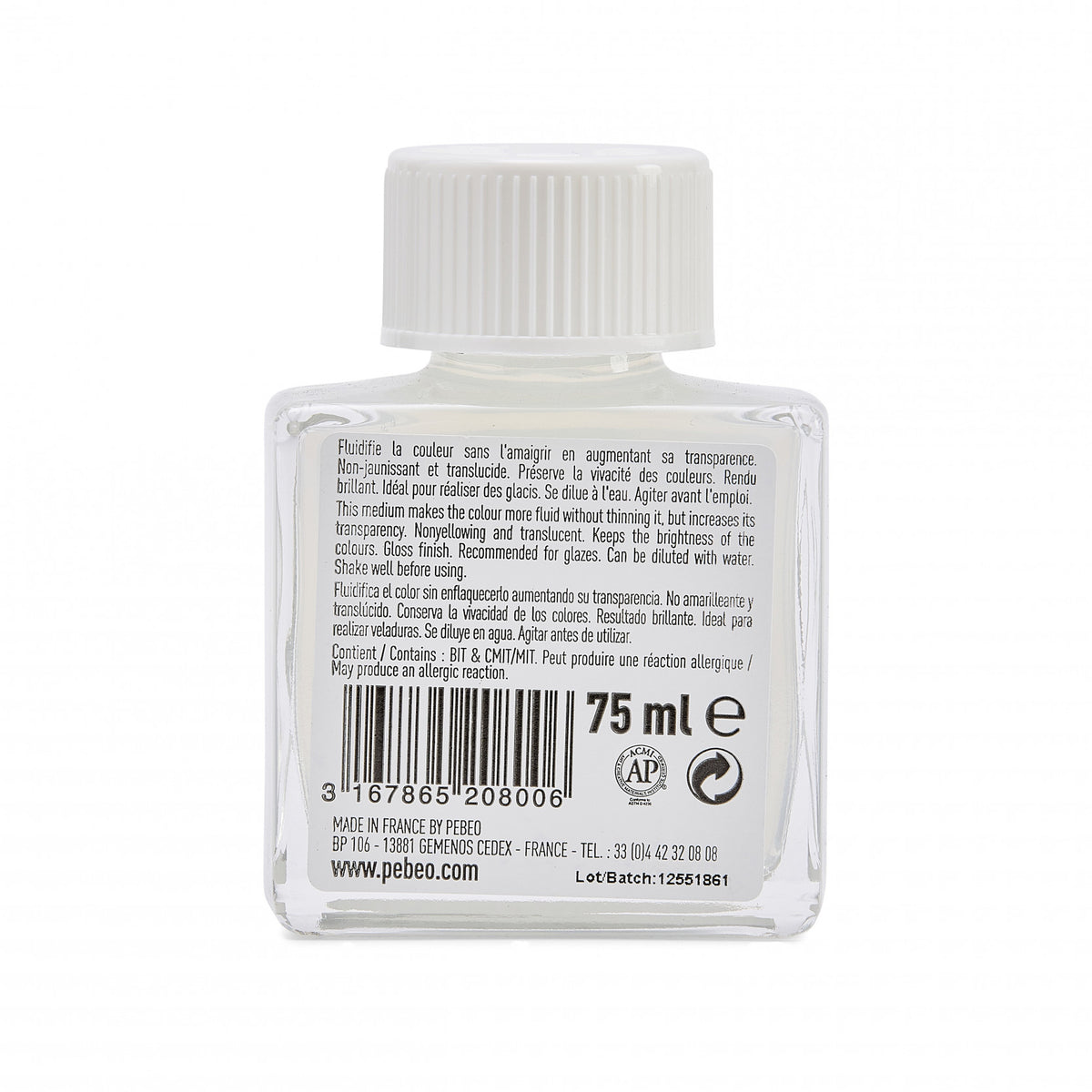Pebeo mediu acrilic lucios 75 ml