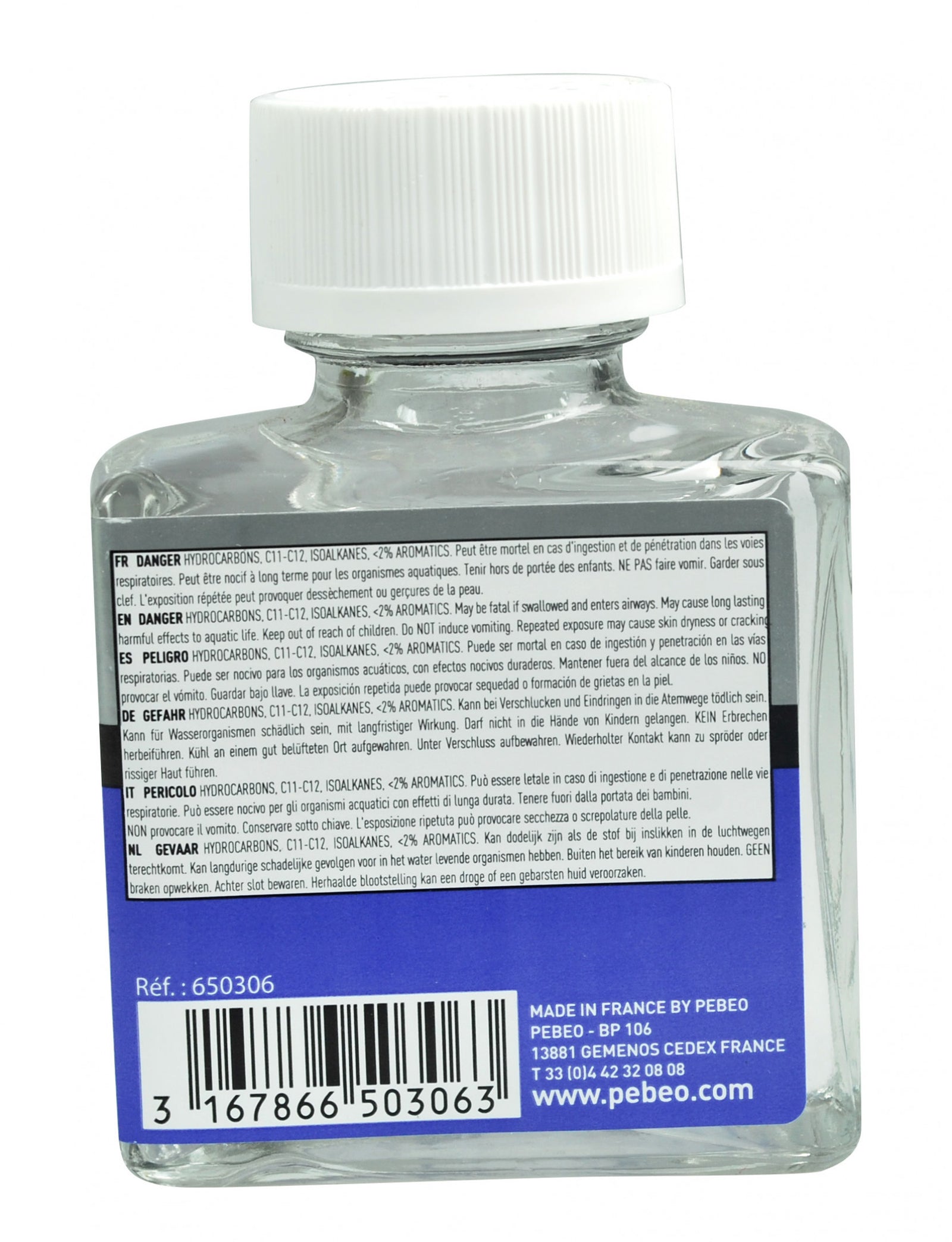 Pebeo solvent mineral inodor 75 ml