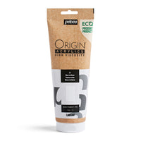 Vopsea acrilică Pebeo Origin 240 ml – Alb de titan